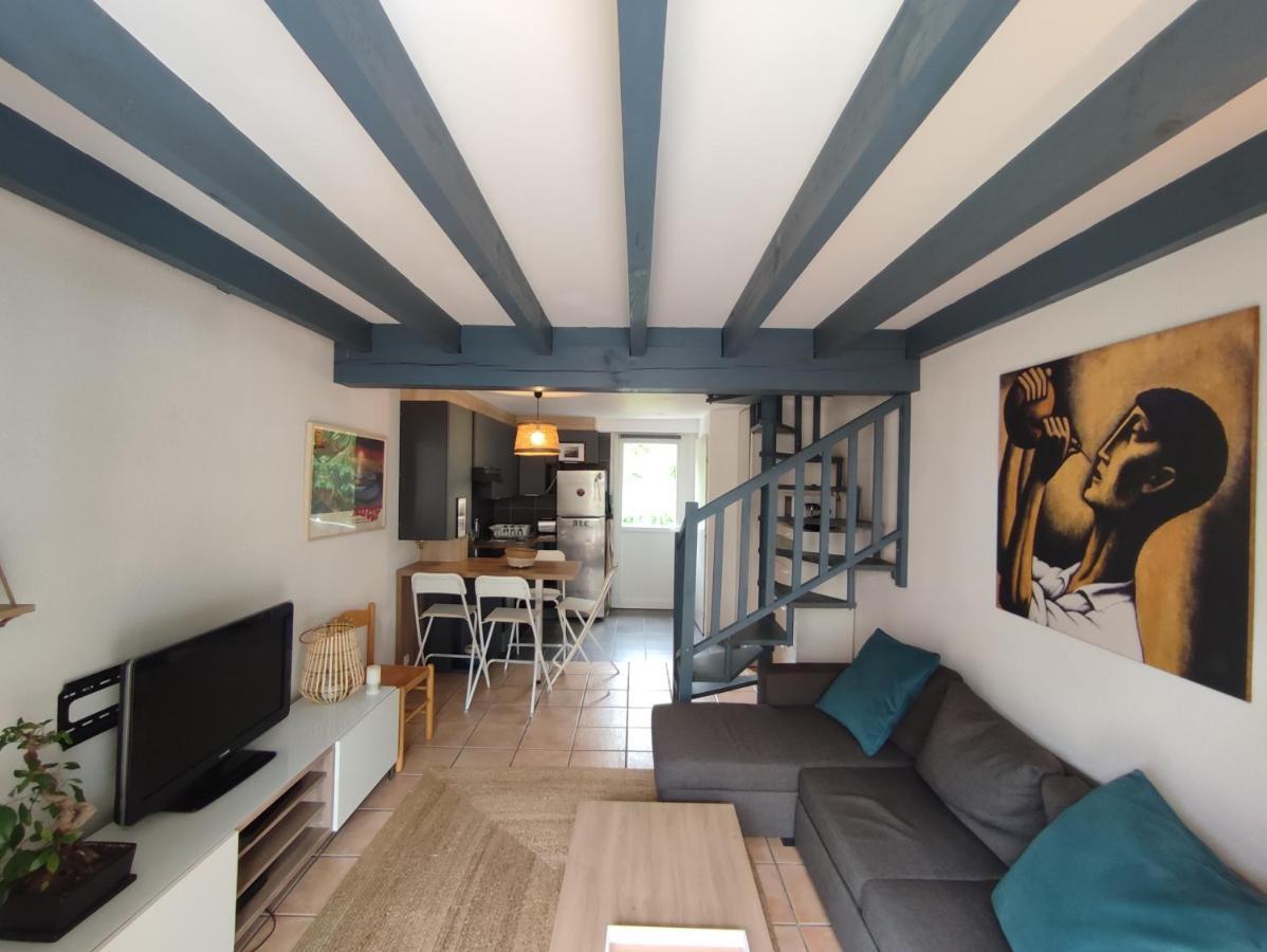 Apartamento Petit Oasis Avec Piscine Anglet Exterior foto